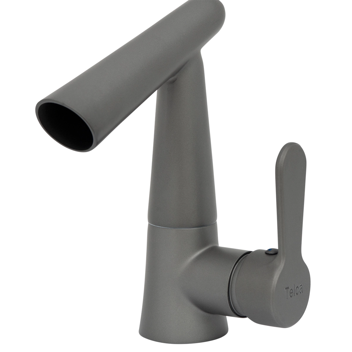 Torneira Misturador Monocomando Latão Cinza Articulada