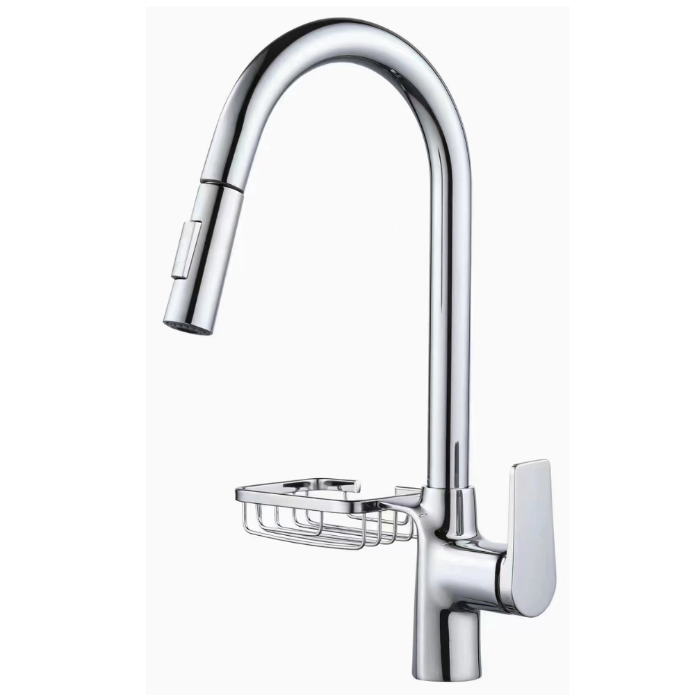 Torneira Extensível Porta Bucha Misturador Monocomando