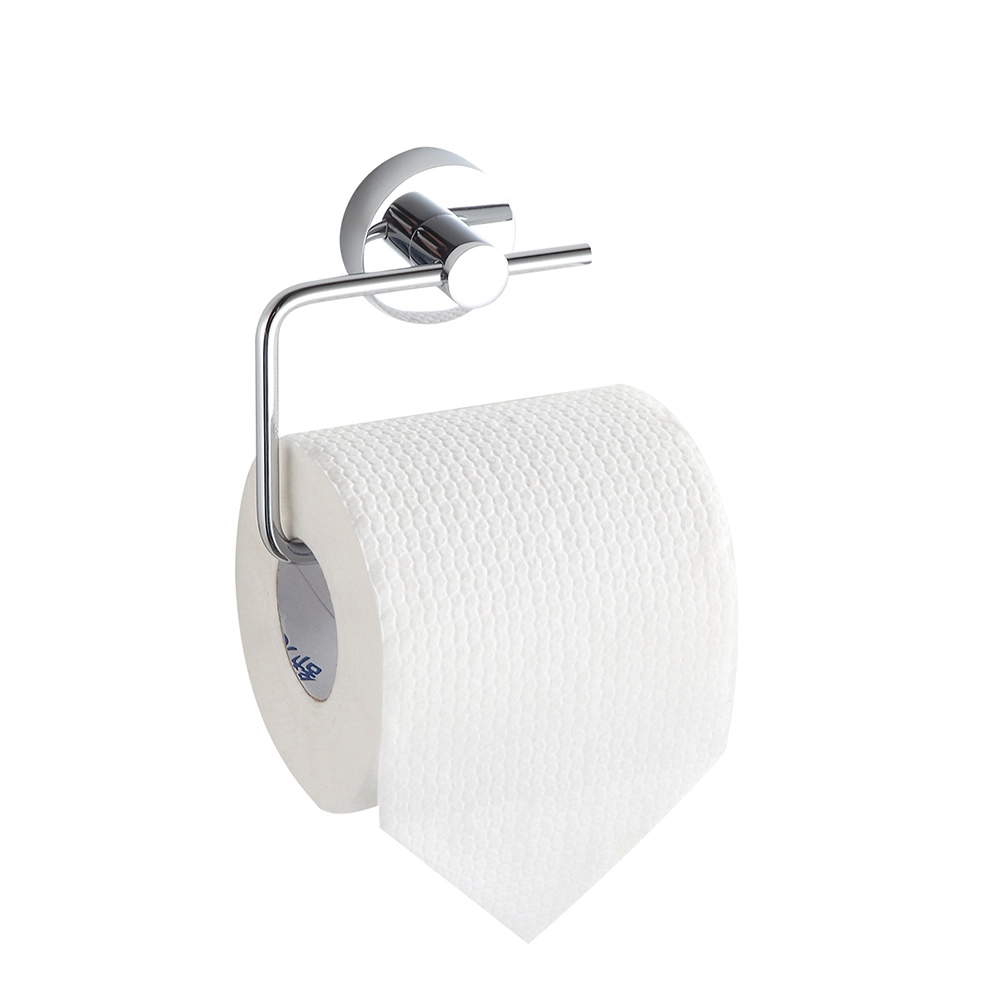Papeleira P/ Banheiro Porta Papel Higiênico S/ Tampa Cromado