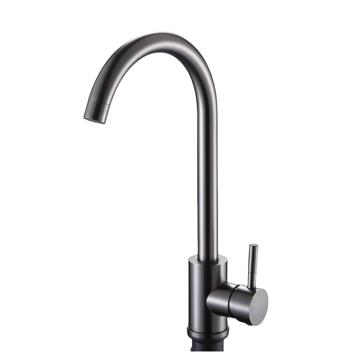 Torneira de Cozinha Misturador Monocomando Água Quente e Fria - Chumbo