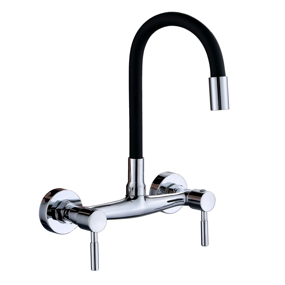 Torneira Gourmet Cozinha De Parede Flexível Água Quente Fria