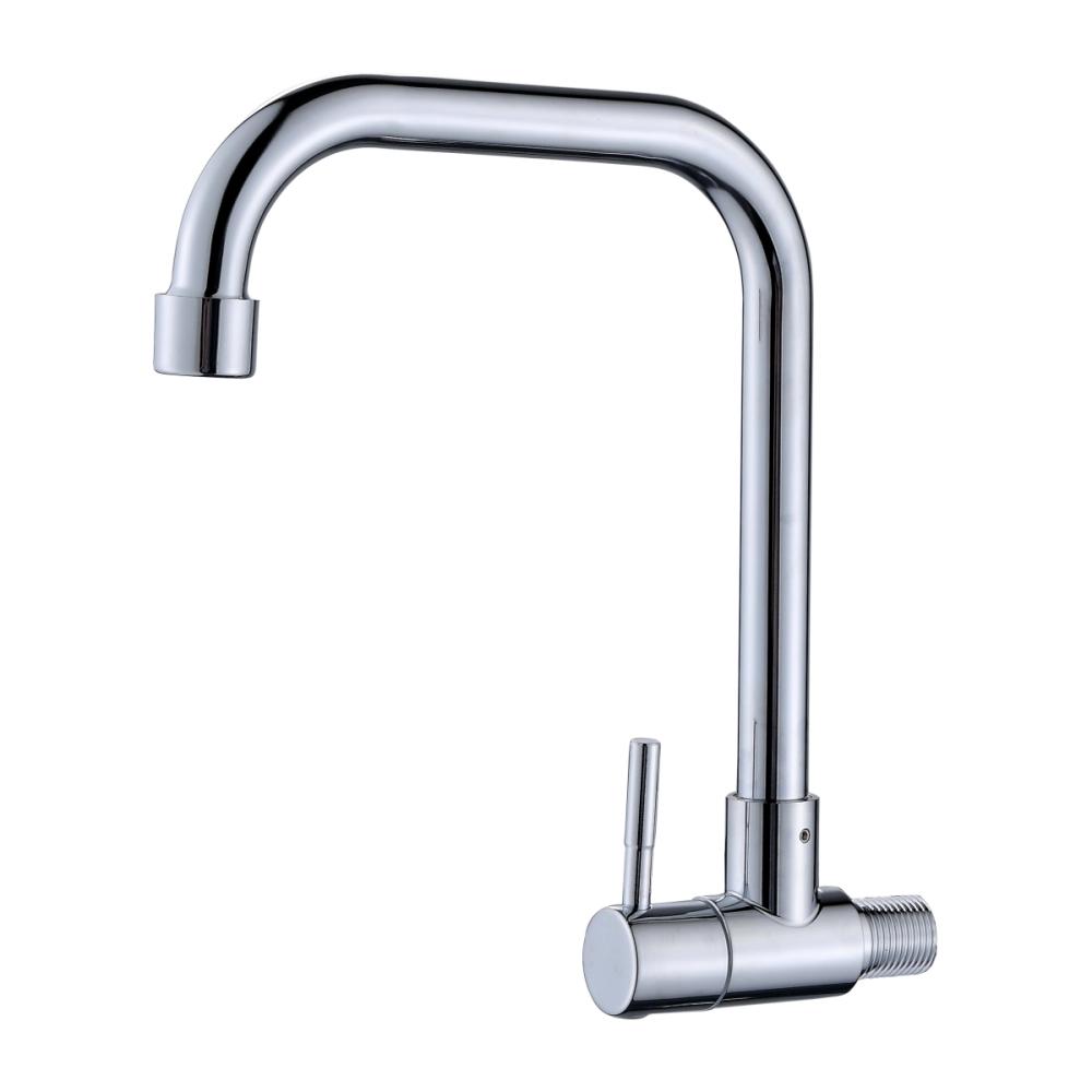 Torneira De Parede Cromada Cozinha Água Fria 1/4 De Volta