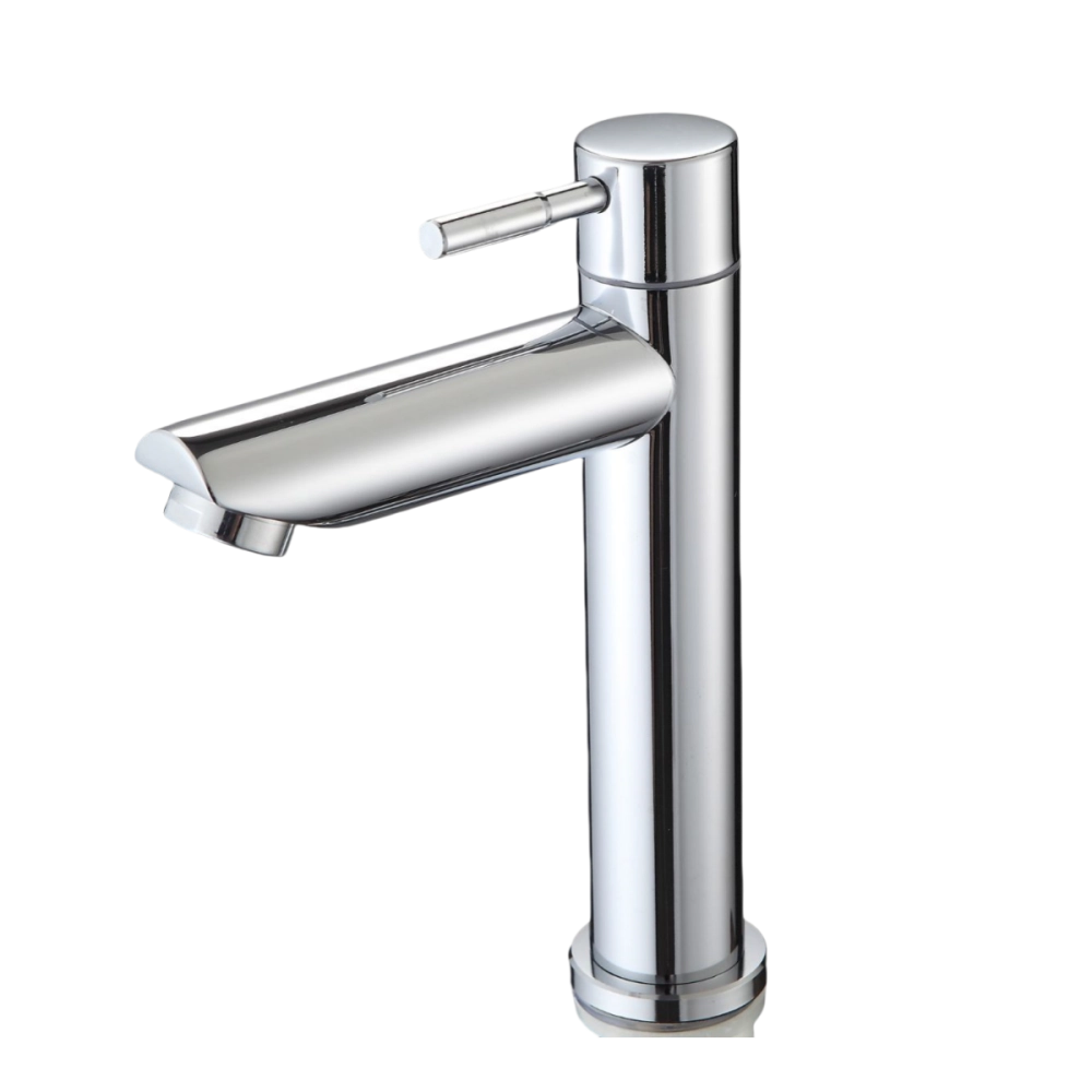 Torneira Banheiro Água Fria 1/4 Cromada Brillante Aço Inox