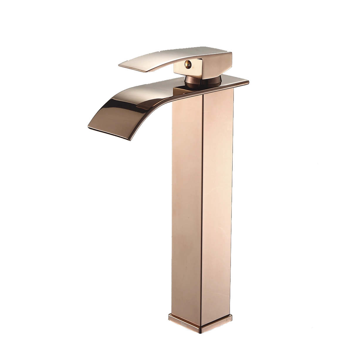 Torneira Rose Cascata Alta Banheiro Misturador Monocomando