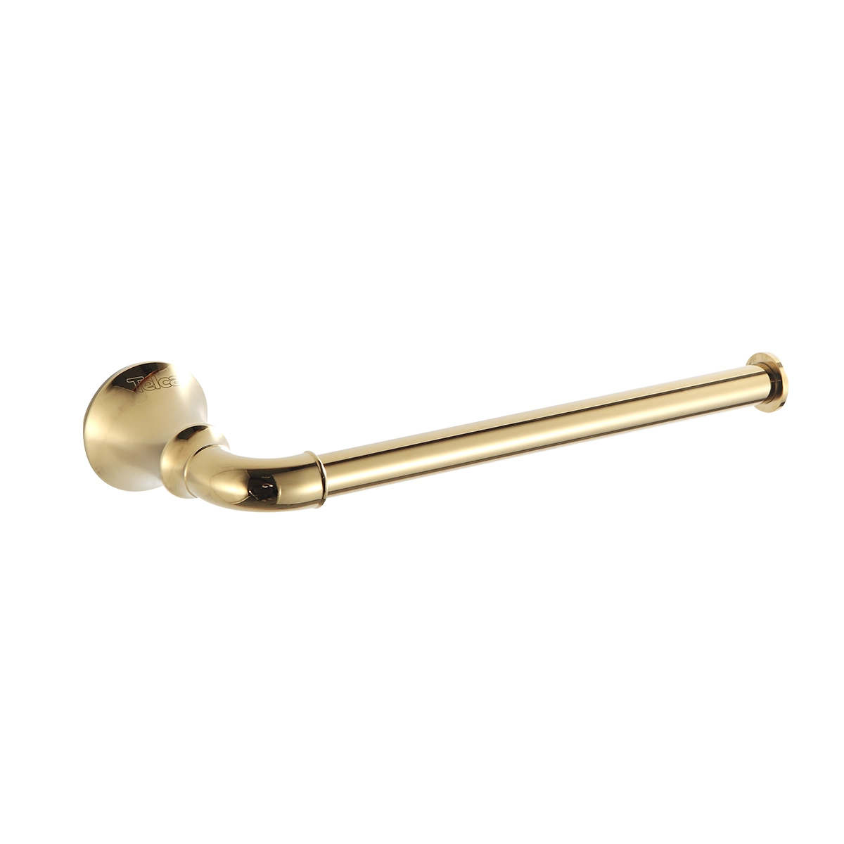 Porta Toalha Rosto Toalheiro Parede Banheiro Dourado Metal