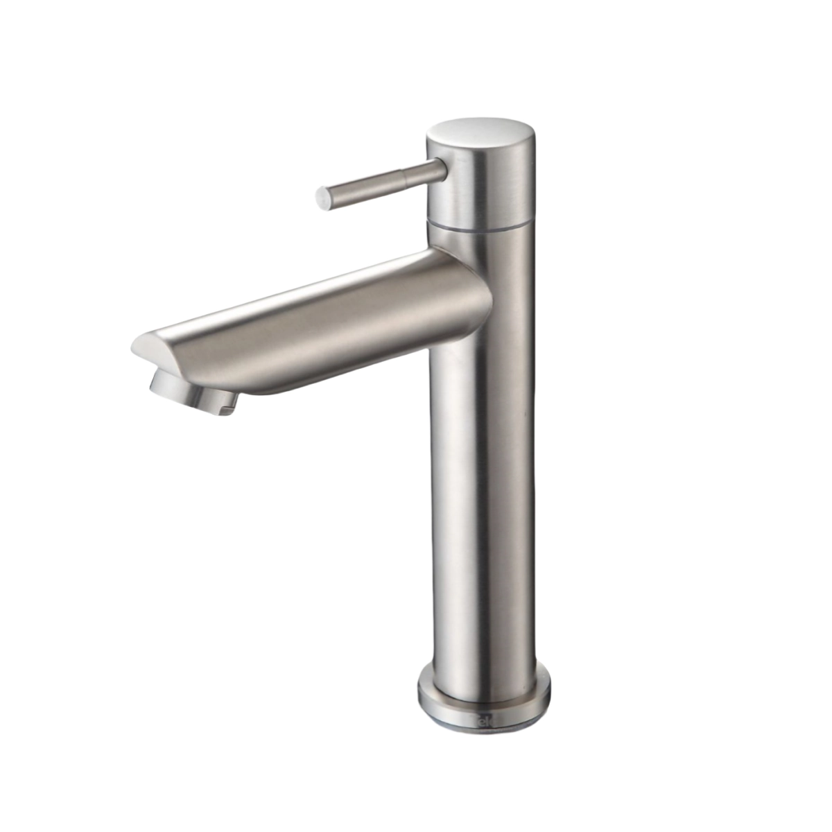 Torneira Àgua Fria Para Banheiro Lavatório 1/4 De Volta - Aço Inox Escovado
