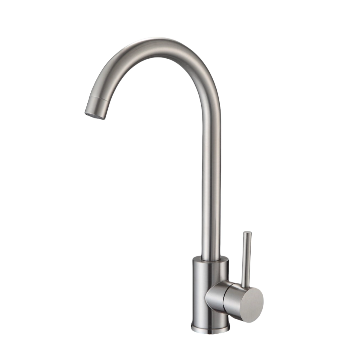 Torneira de Cozinha Misturador Monocomando Água Quente e Fria - Escovado