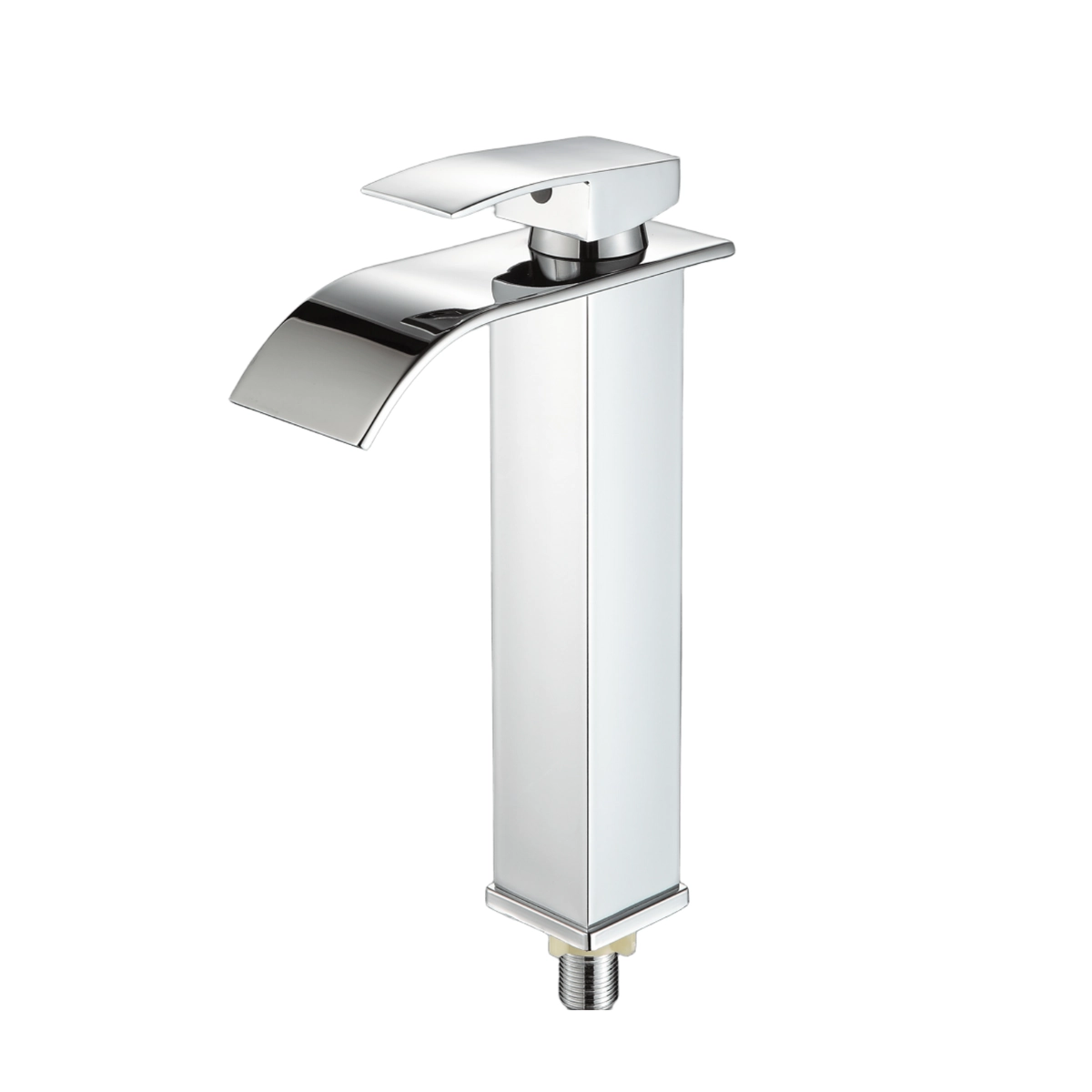 Torneira De Água Fria Cascata Média Cromado