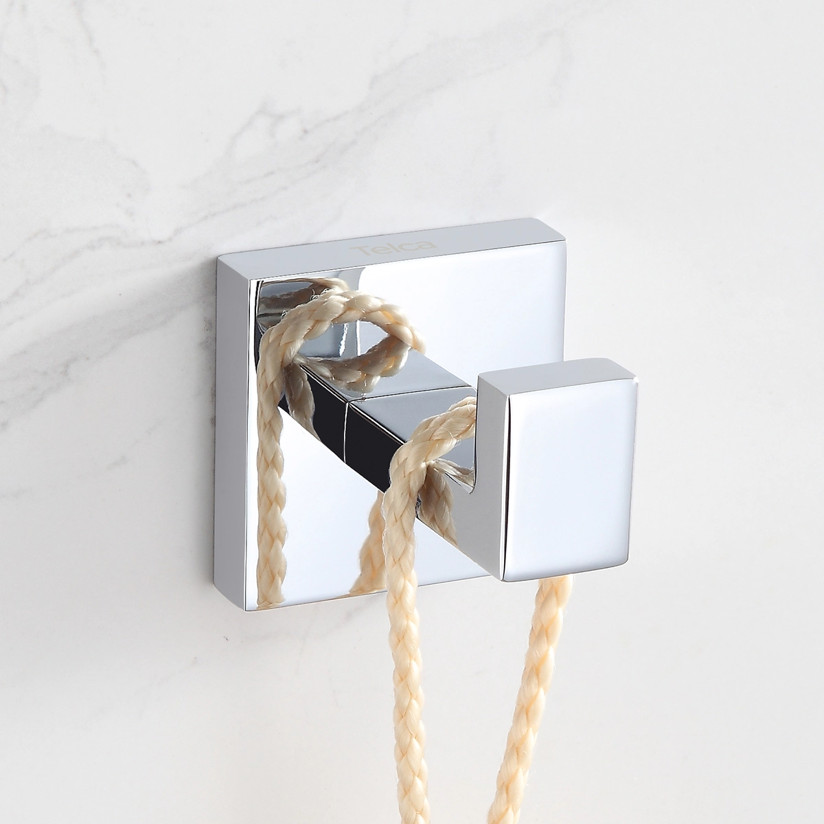 Cabideiro De Banheiro Para Roupas Toalhas Aço Inox Cromado