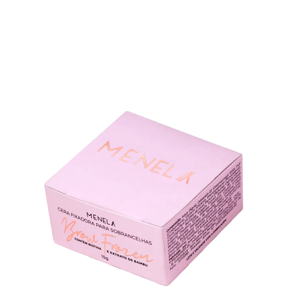 Gel Sombrancelhas Menela Cera Broww Frozen 15g