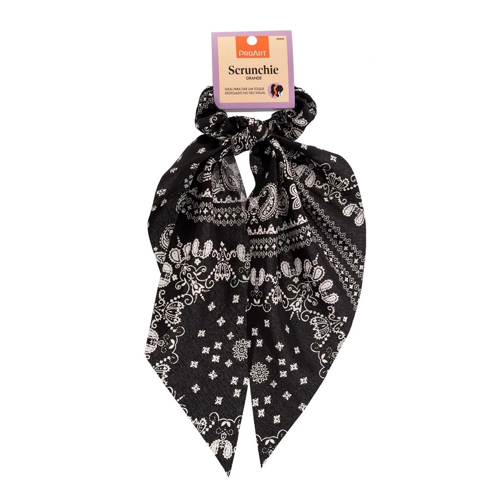 Proart Scrunchie Grande Preto