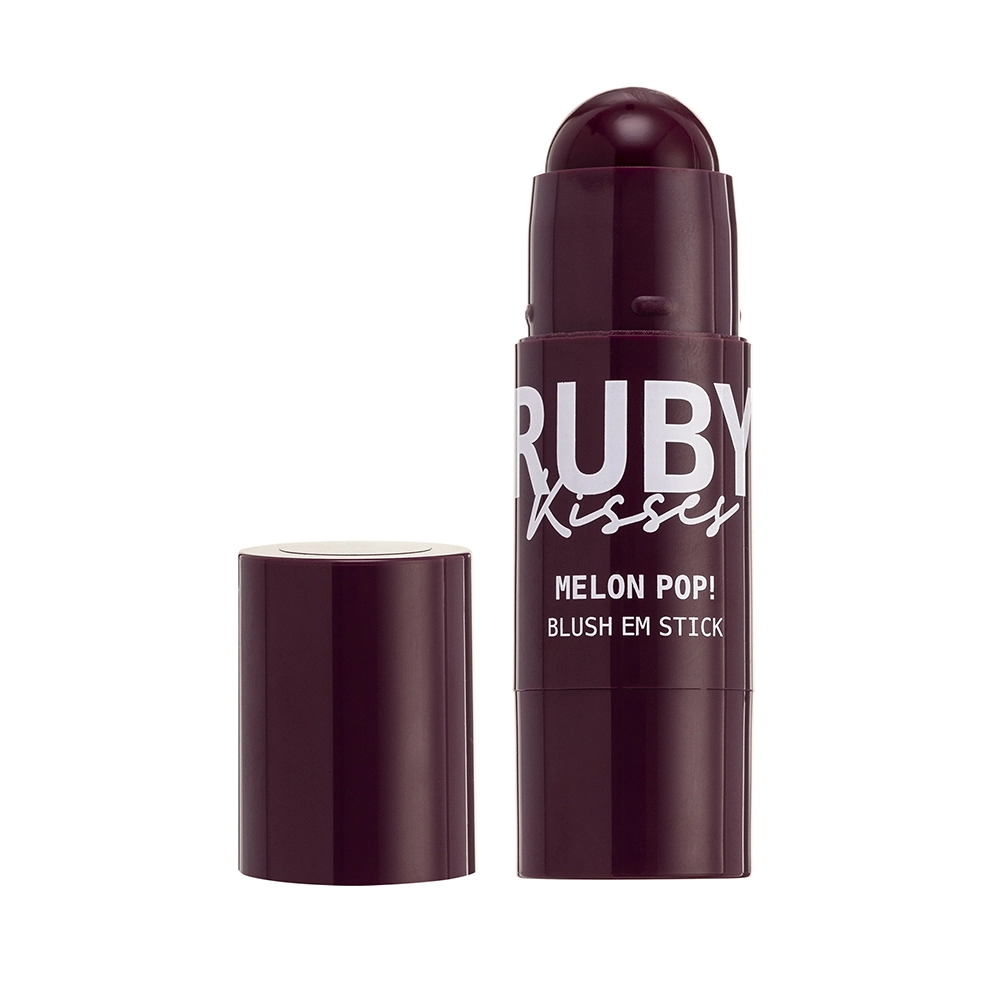 Kiss Ruby Kisses Blush Stick Melon Pop Plum Pop