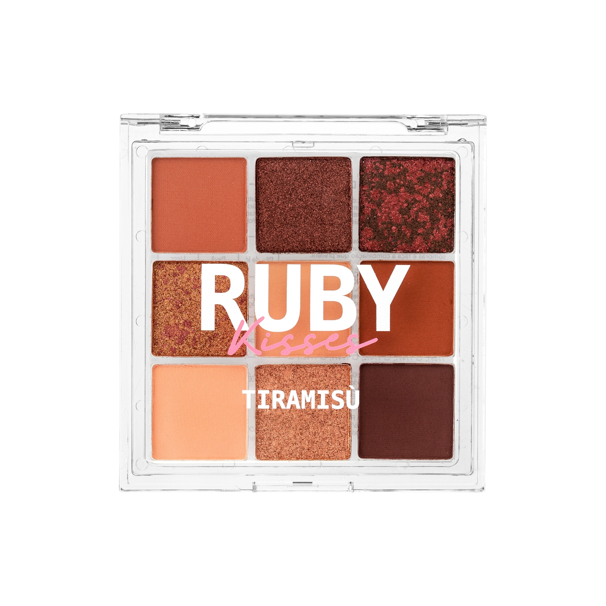 Kiss Ruby Kisses Paleta De Sombras Tiramisu R.rmps14br