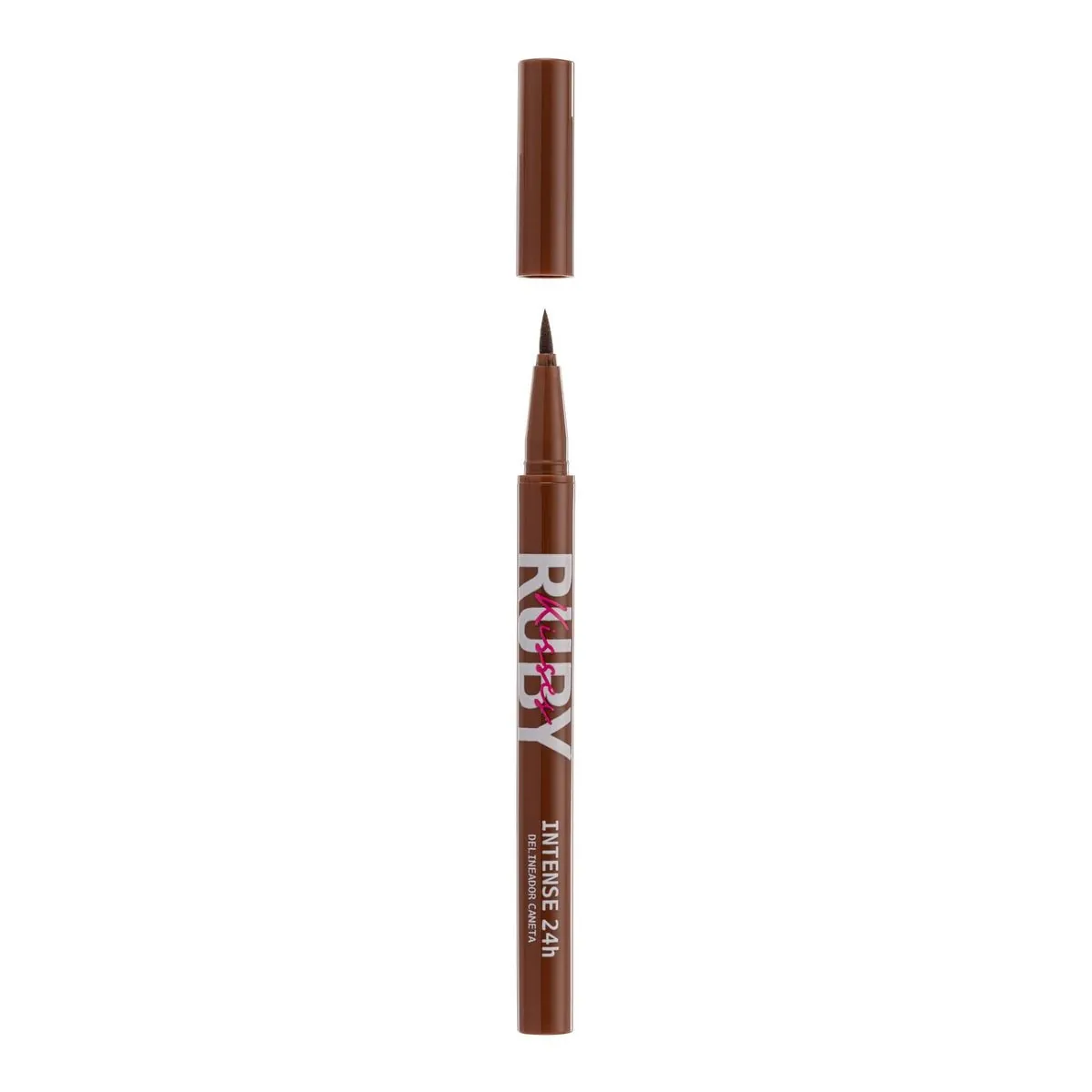 Kiss Ruby Kisses Caneta Delin Intense 24h Marrom R.rbpl02br