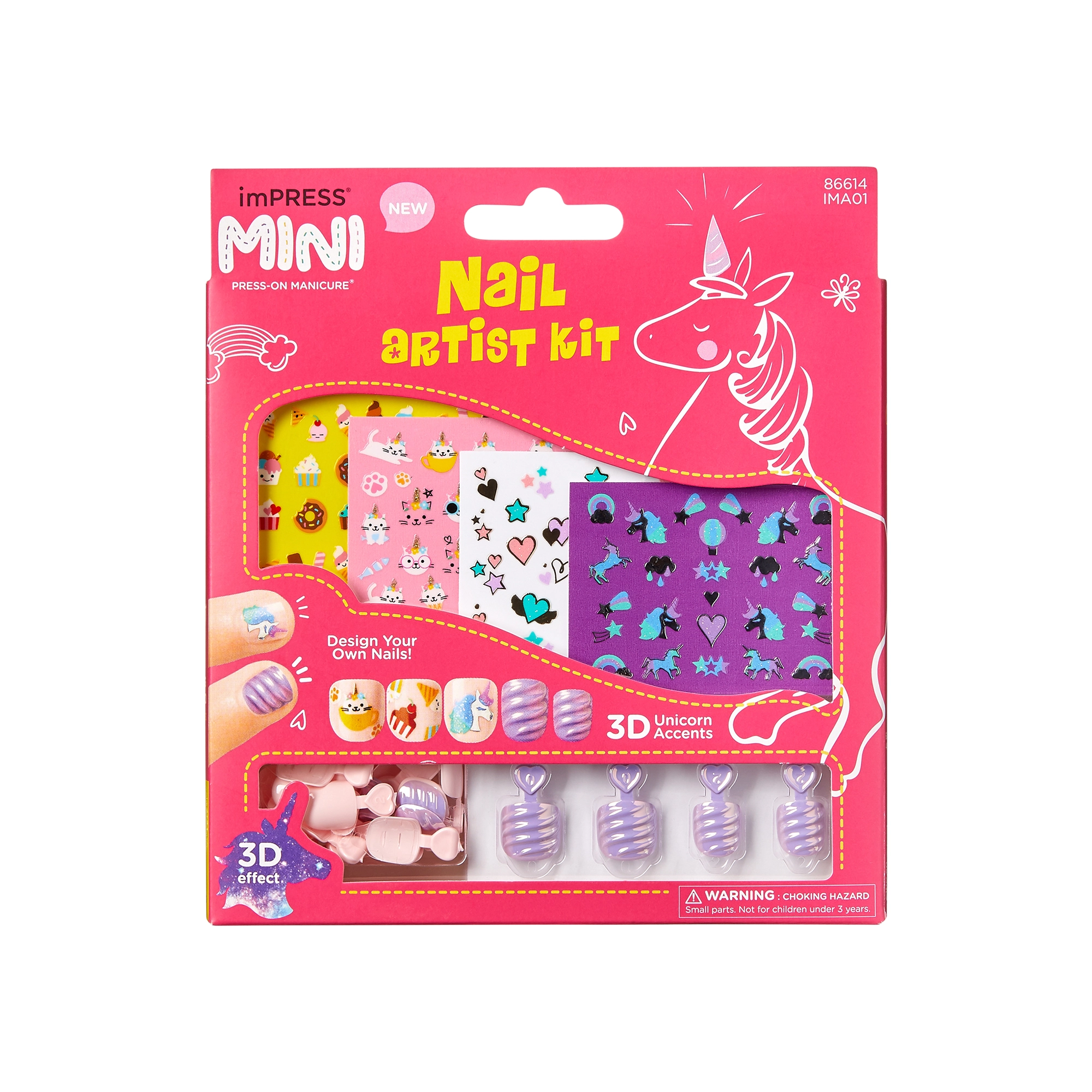 Kiss Unhas Impress Mini Artist Kit R.ima300b