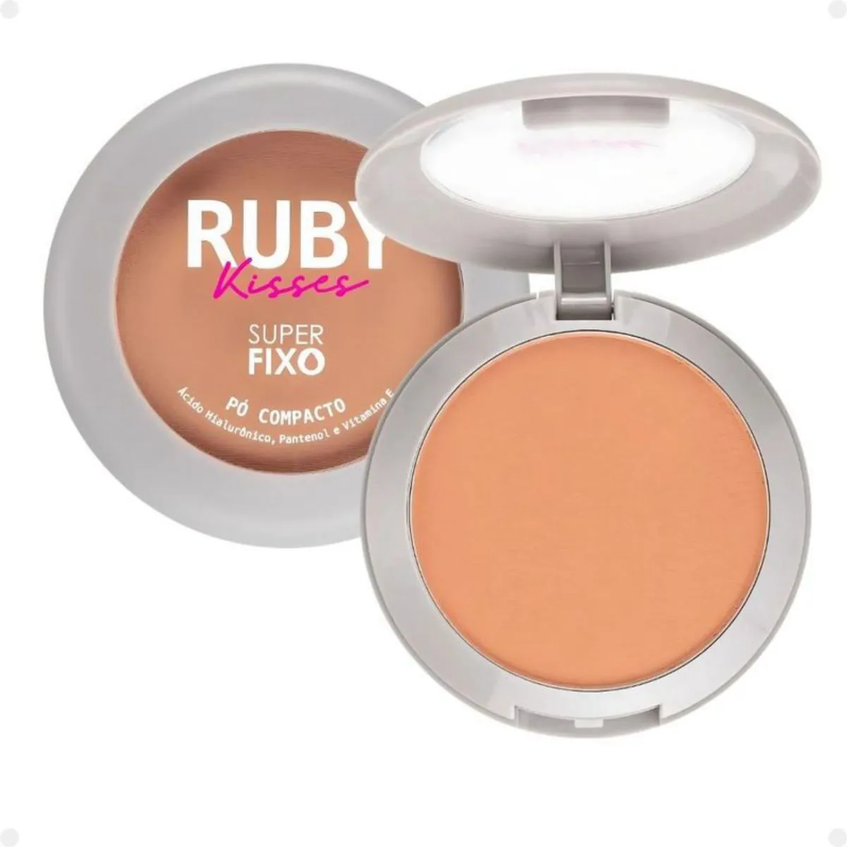 Po Compacto Ruby Kisses Super Fixo Ref Sfp240b 1un