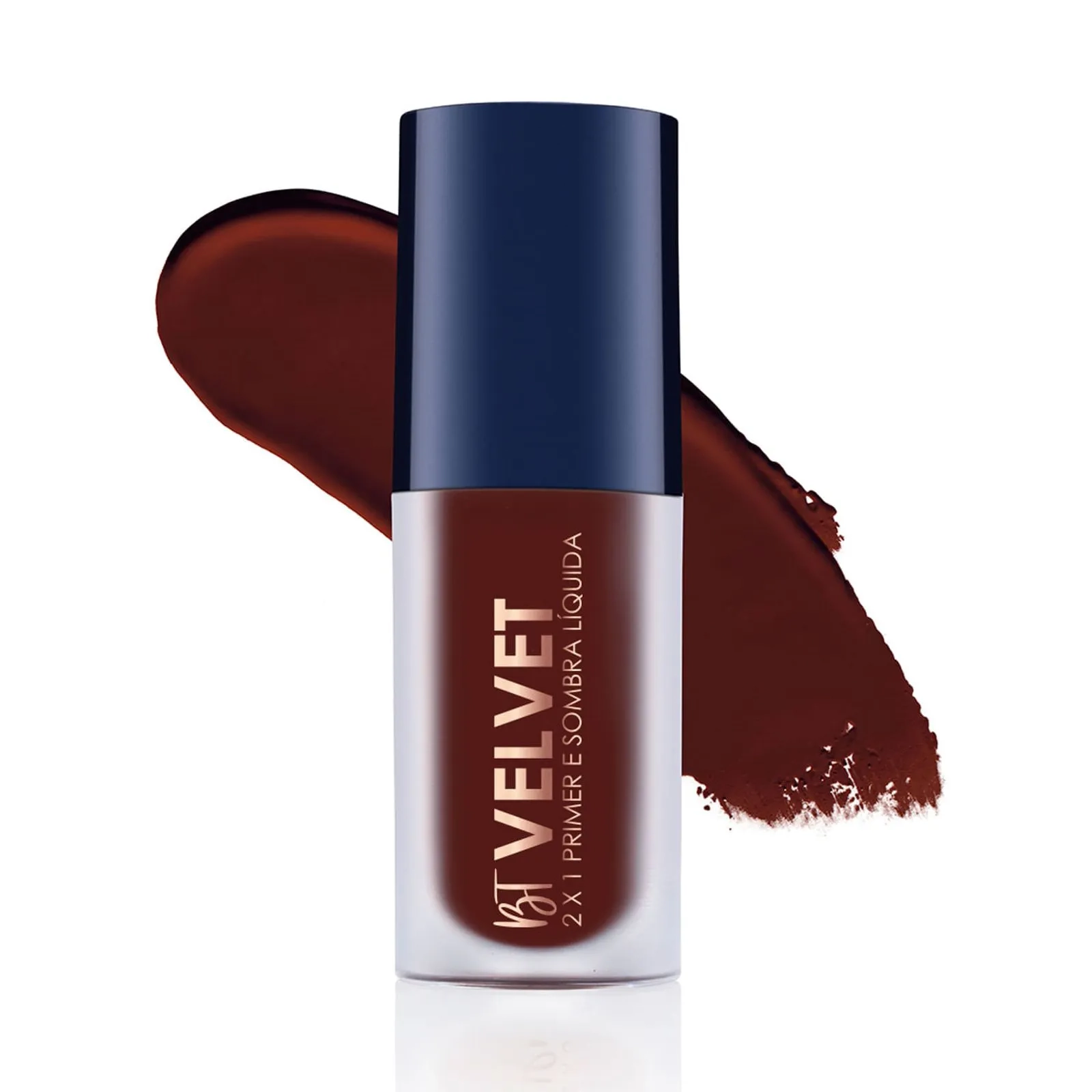 Sombra E Primer Bruna Tavares Velvet 2x1 Brown 6ml