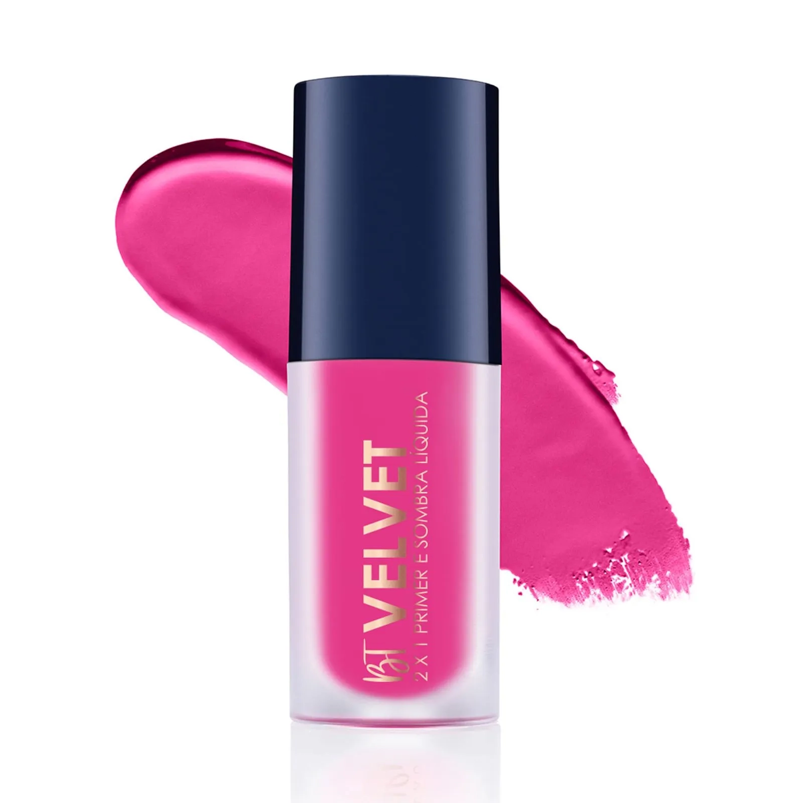 Sombra E Primer Bruna Tavares Velvet 2x1 Pink 6ml