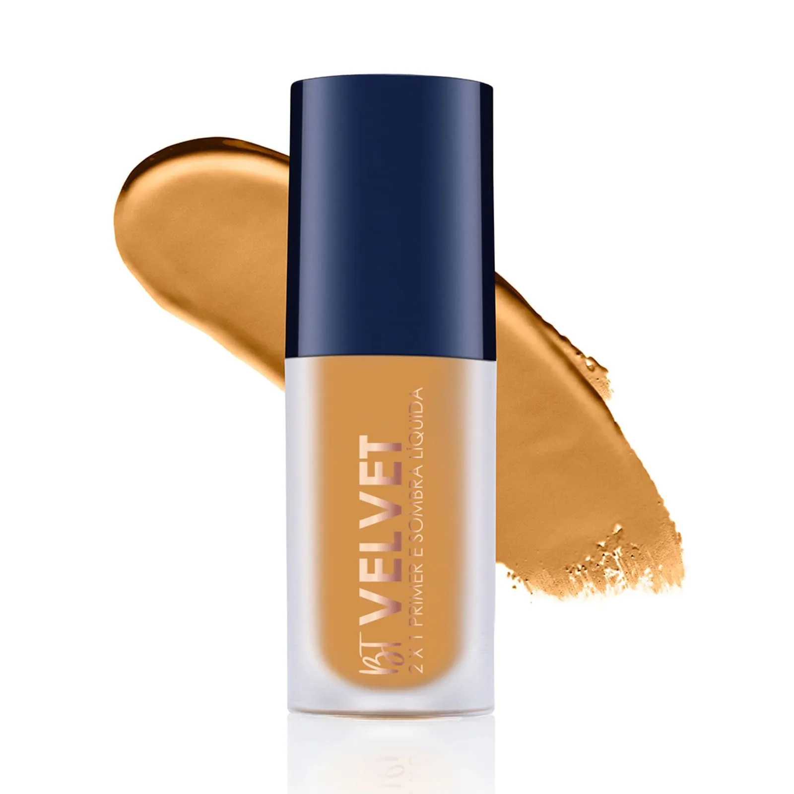 Sombra E Primer Bruna Tavares Velvet 2x1 Mustard 6ml
