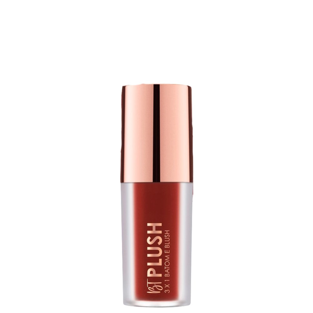 Bruna Tavares Plush 3x1 Batom/blush/sombra Cinnamon