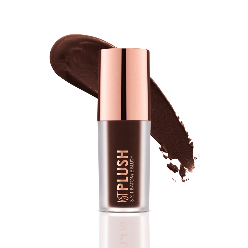Bruna Tavares Plush 3x1 Batom/blush/sombra Coffee