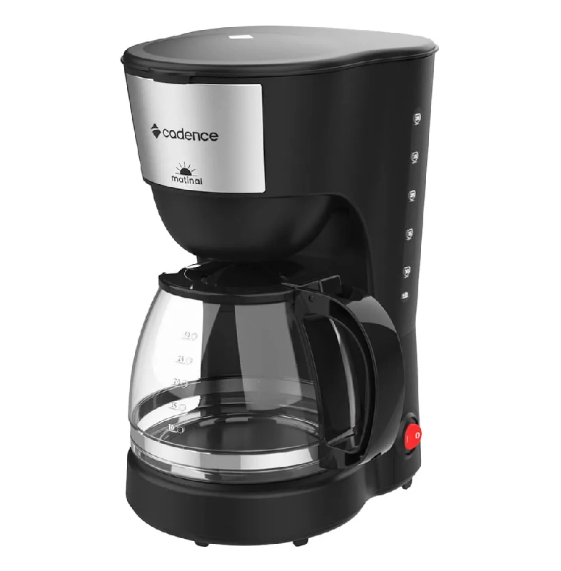 Cafeteira Cadence Caf620 127v Preta Com Inox