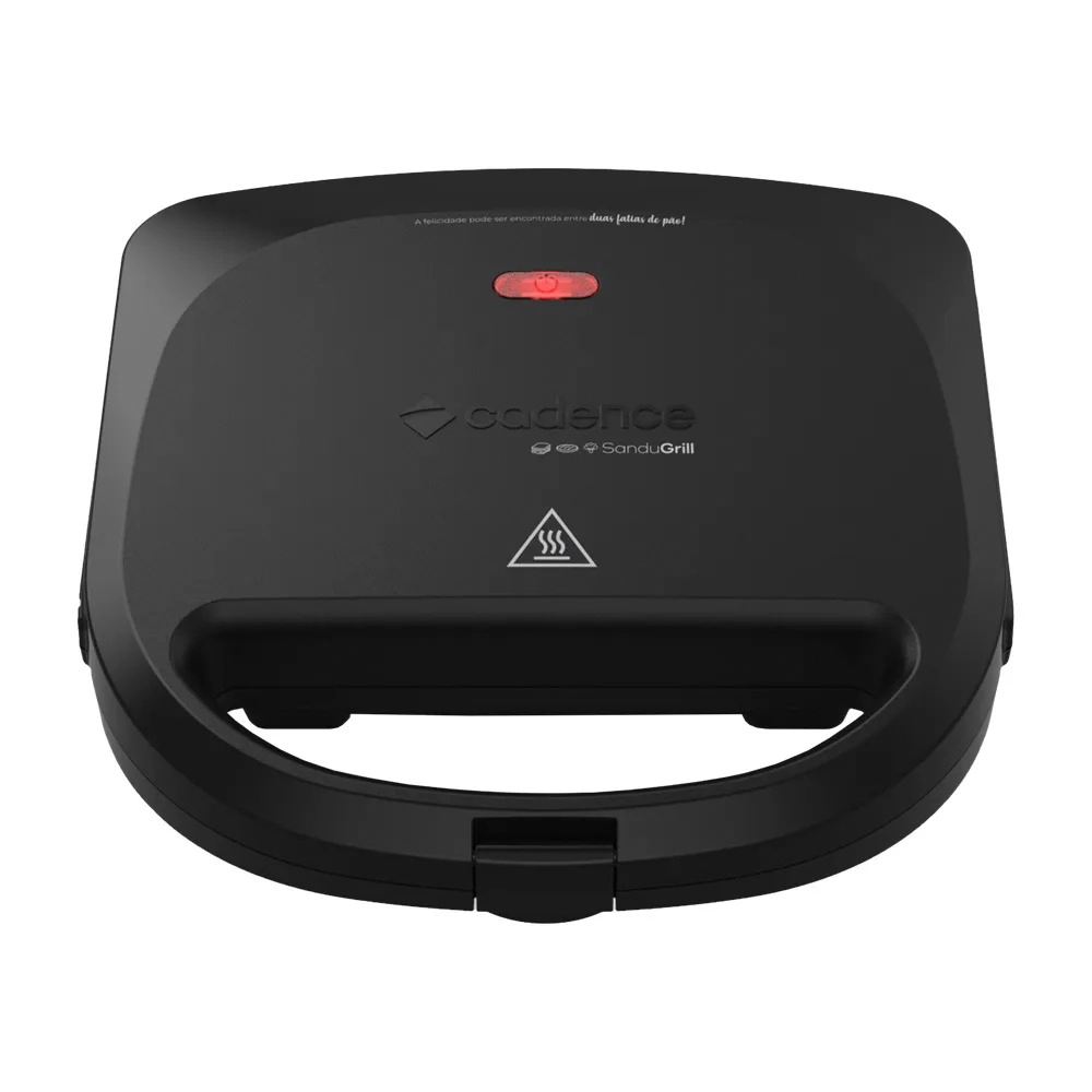 Sanduicheira Eletrica Preta 220v San230 220 Cadence