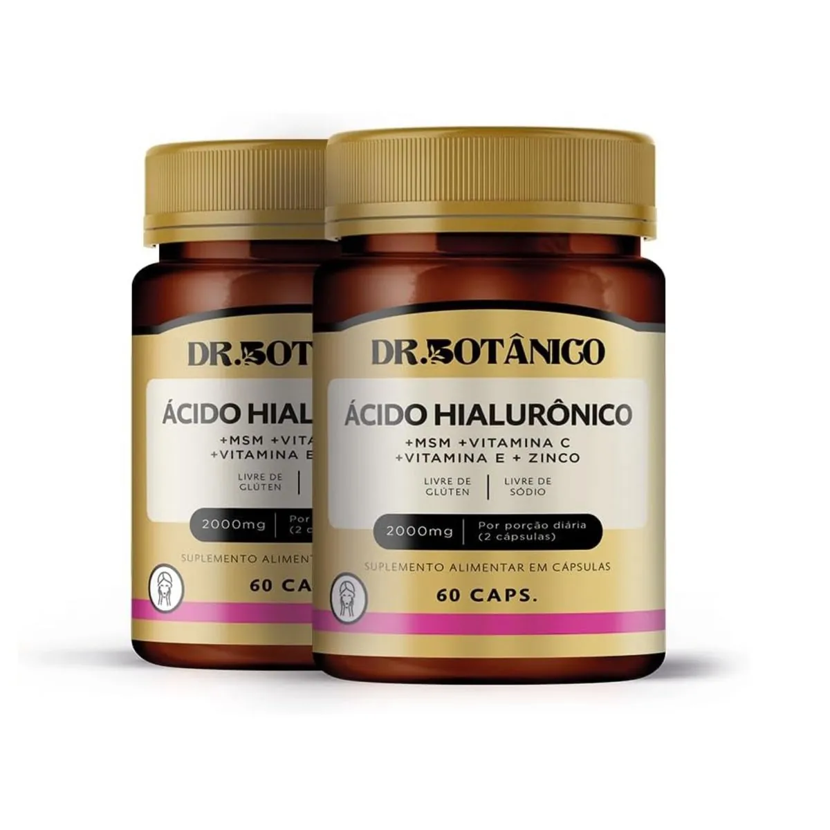 ACIDO HIALURONICO 2000MG 60CAPS DR. BOTANICO
