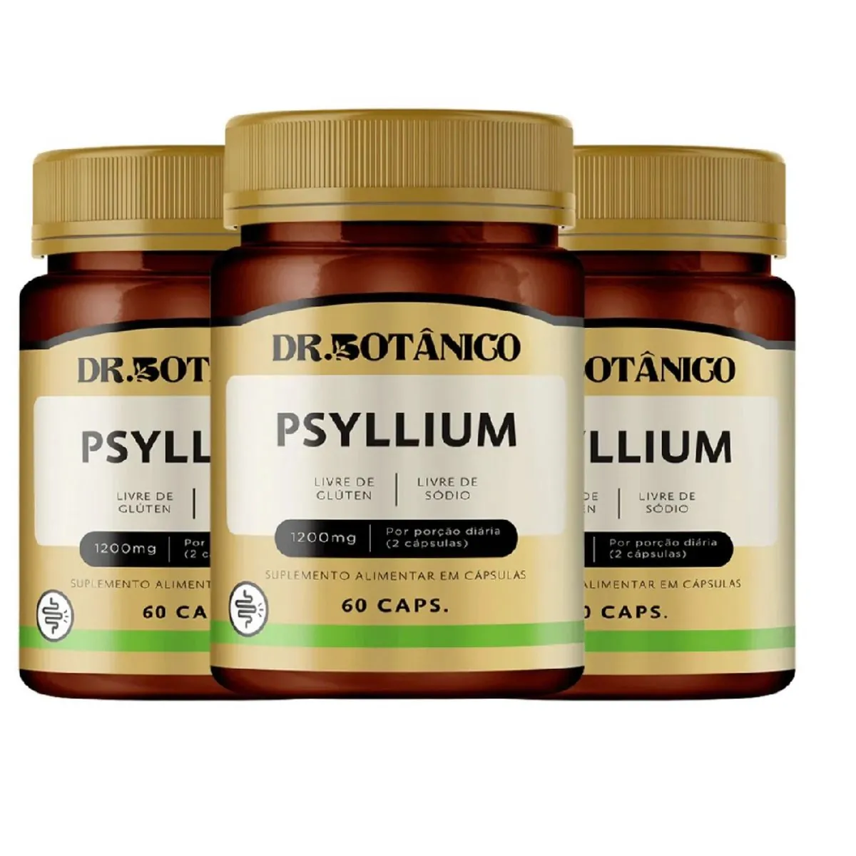PSYLLIUM 1200MG 60CAPS DR. BOTANICO