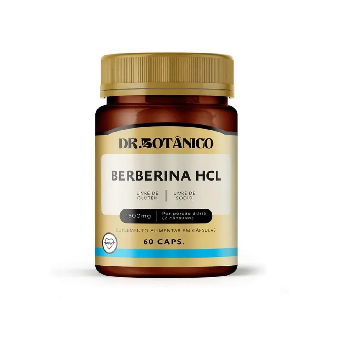 KIT 02 BERBERINA HCL 1500MG 60 CAPS - DR. BOTÂNICO