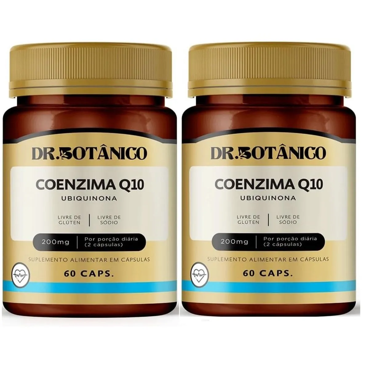 COENZIMA Q10 UBIQUINONA 200MG 60 CAPS DR. BOTANICO