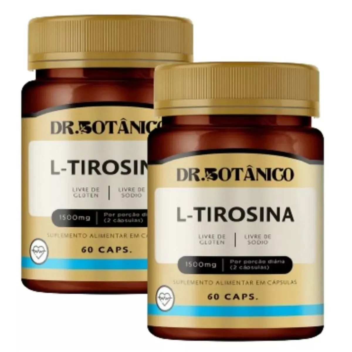 KIT 03 L-TIROSINA 1500MG 60CAPS DR. BOTANICO