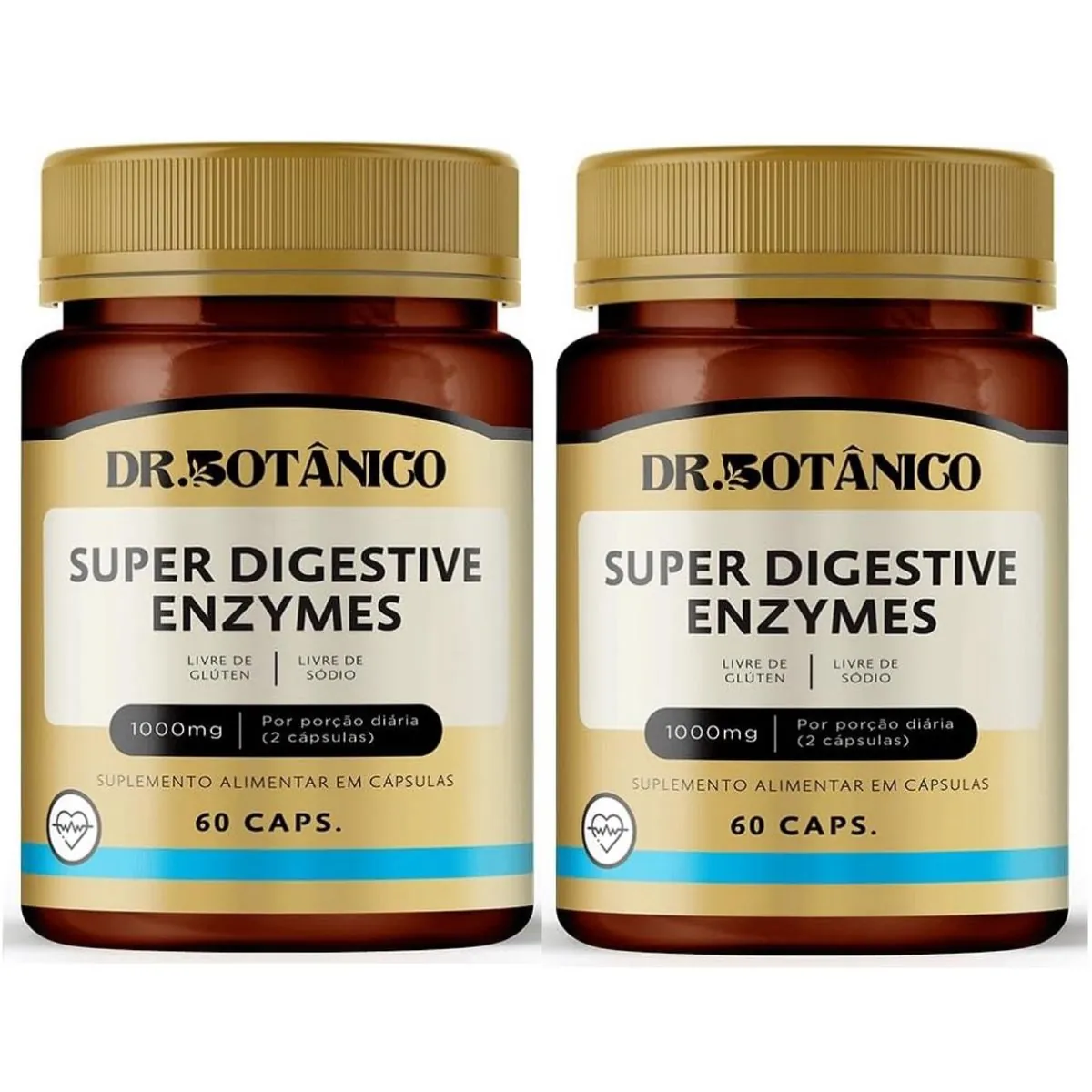 SUPER DIGESTIVE ENZYMES 1000MG 60 CAPS DR. BOTANICO