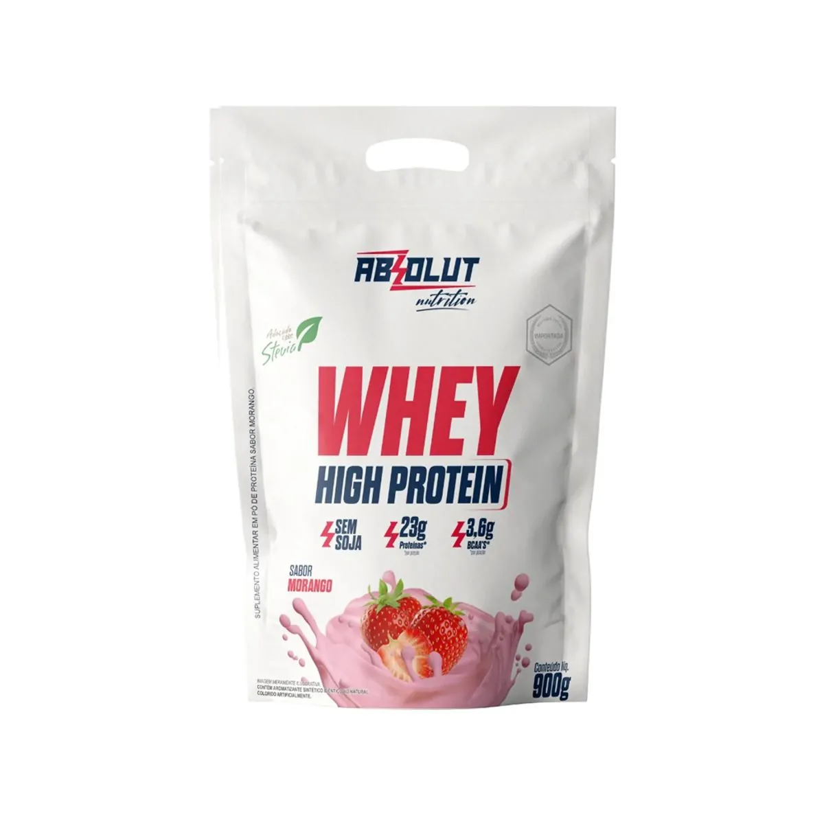 Suplem Absolut Whey High 23g Mor