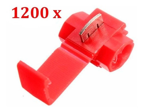 Dmti 1200un Conector Derivação Emenda Fios Vermelho 0,5 A 1,5mm