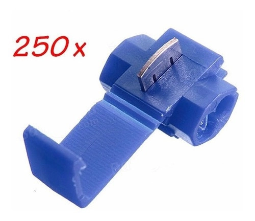 Dmti 250un Conector Derivação Emenda Cabos Fios Azul 1,5 A 2,5mm