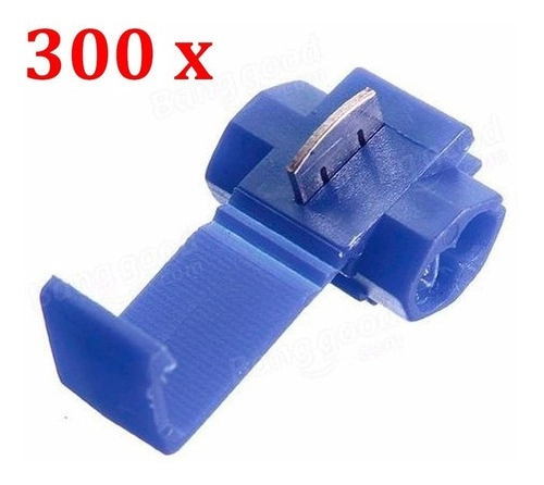 Dmti 300un Conector Derivação Emenda Cabos Fios Azul 1,5 A 2,5mm