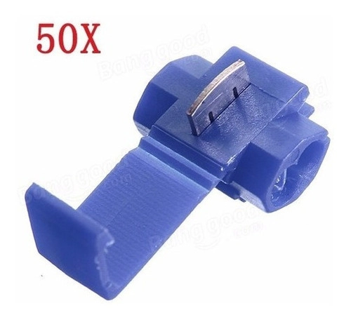 Dmti 50un Conector Elétrico Derivação Emenda Fios 1,5 A 2,5mm