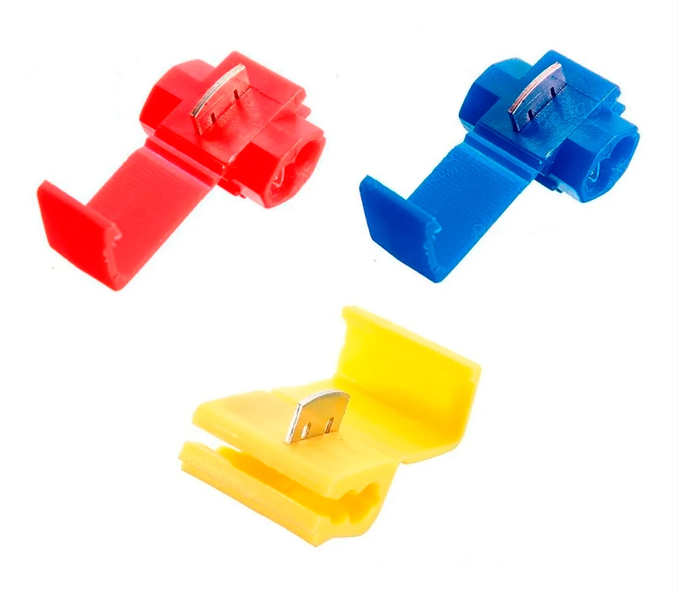 Dmti Kit 300 Conector Elétrico Derivação Emenda Fios 0,5mm A 6mm