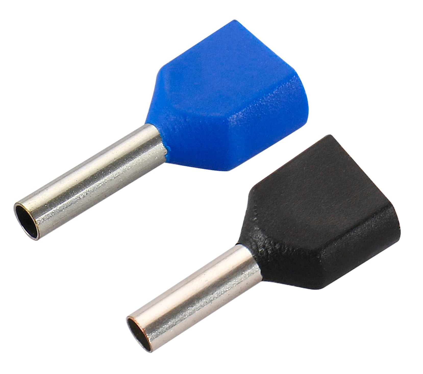 Dmti Kit 200pç Terminal Tubular Ilhós Duplos 1,5 / 2,5mm Elétrico