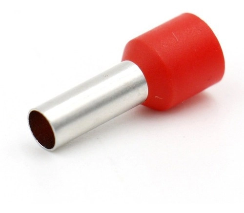 Dmti 200un Terminal Tubular Ilhós Conector 10mm Pré Isolado