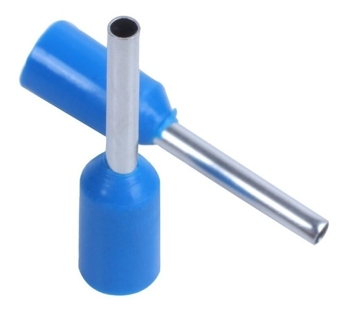 Dmti Terminal Tubular Ilhós Conector 2,5mm Pré Isolado - 1000 Pçs