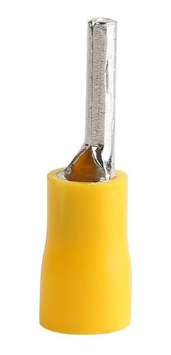 Dmti 1000un Terminal Pino Agulha Pre Isolado 4,0 A 6,0mm Amarelo