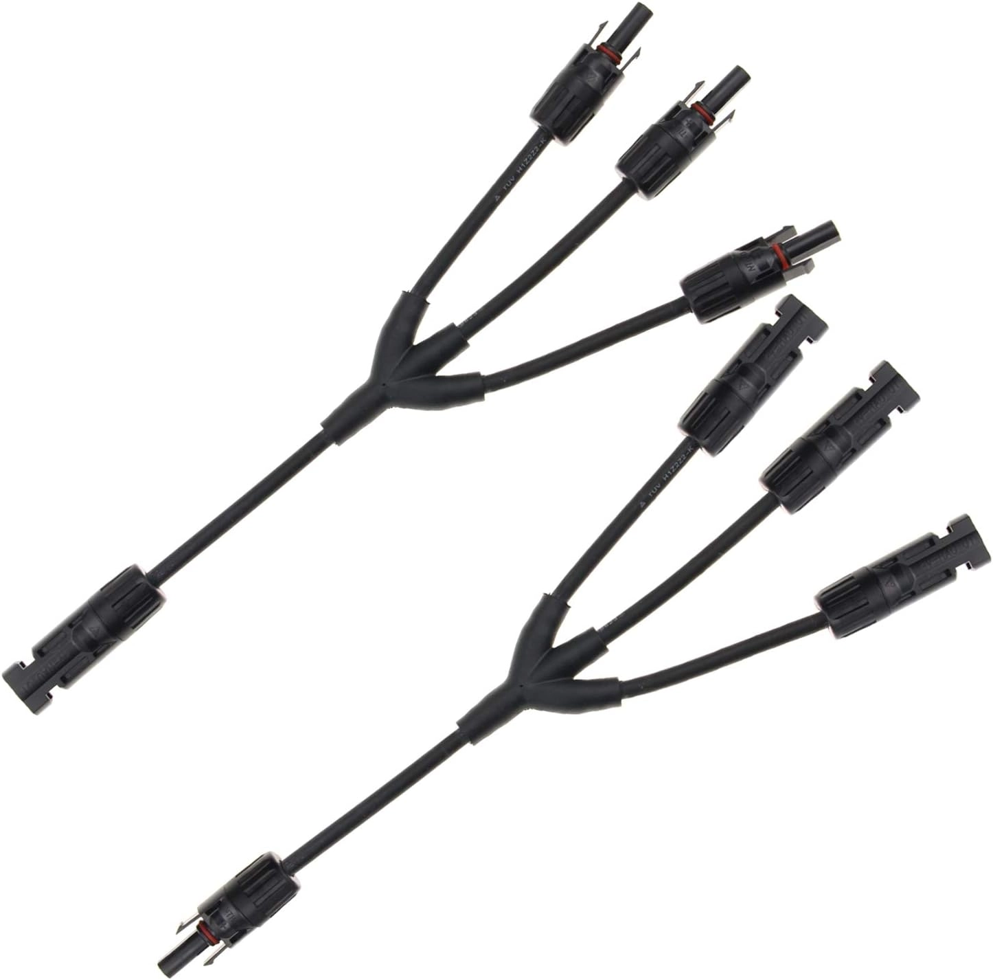 Dmti Conector Mc4 3 Vias Y Cabo P/ Ligação Paralelo Painel Solar - Par