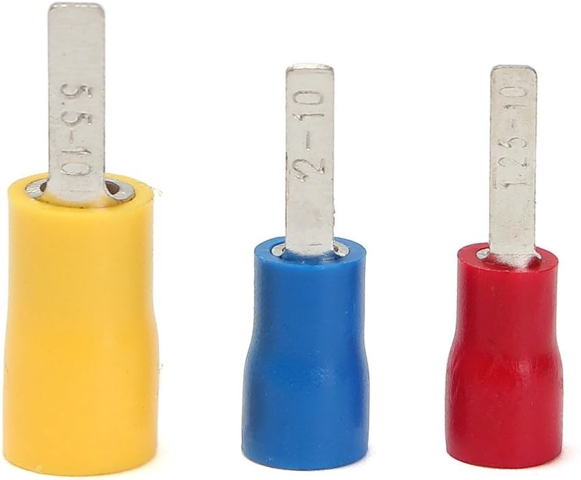 Dmti Terminal Pino Chato Fios E Cabos 0,5mm A 6,0mm - 300un