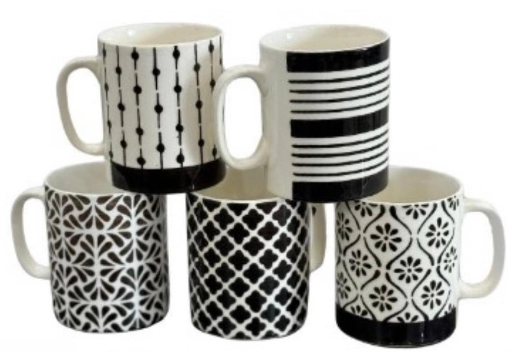 Caneca Ceramica Sortido 300ml Can040 Riohome