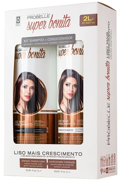 Super Bonita Kit Sh Cond Liso Mais Crescimento 2l