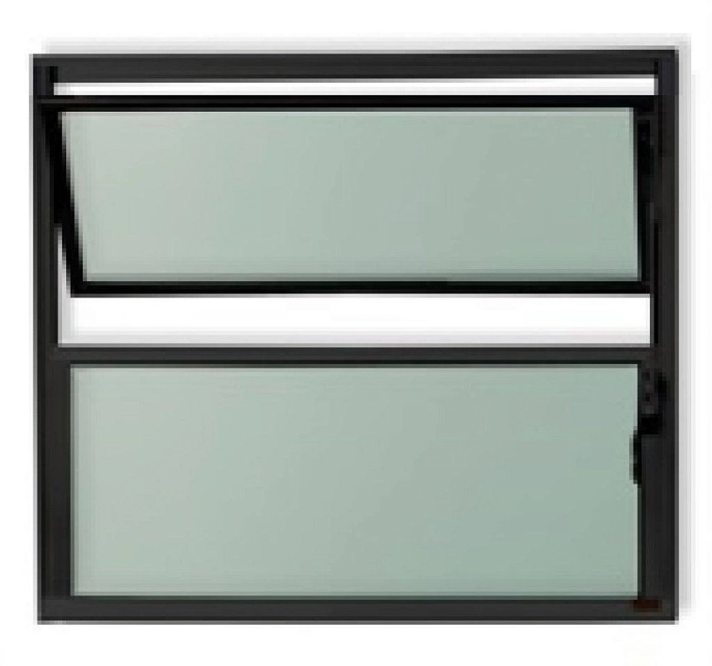 Vitro Basculante Em Alumínio Classic Preto - 40x40