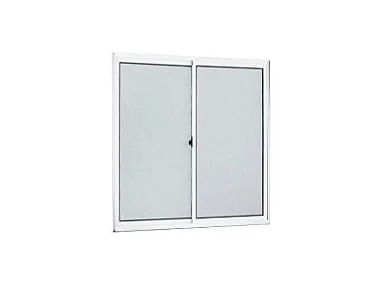 Janela Wc De Alumínio 02 Folhas Fit Branca - 80x100