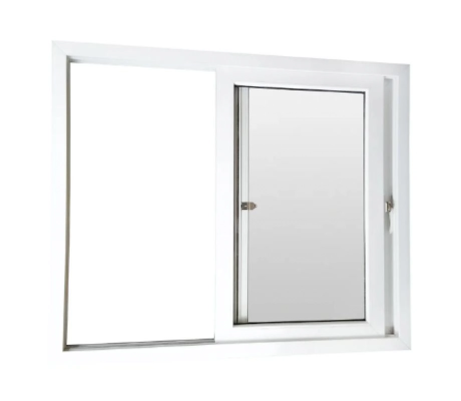 Janela De Pvc 02 Folhas Móveis Maxx Branca - 120x150